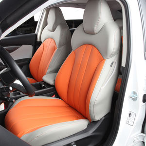Juego de Fundas de Asiento de Cuero de Lujo para BMW <span class=keywords><strong>Serie</strong></span> 5, 10 Piezas, Transpirables, para las Cuatro Estaciones, Estilo Deportivo - Product Image 1