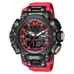 Seektom — <span class=keywords><strong>montre</strong></span>-bracelet de Sport étanche pour hommes, numérique, choc, analogique, double affichage, vente en gros, 8543 - Product Image 3