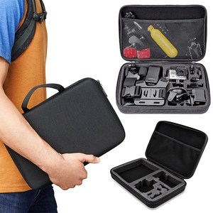 Heros Collection Box Estuche rígido protector de viaje a prueba de golpes Bolsa de transporte EVA Caja de almacenamiento para Go Pro Hero9 8 7 <span class=keywords><strong>6</strong></span> 5 4 3 <span class=keywords><strong>2</strong></span> Tamaño L grande - Product Image 2