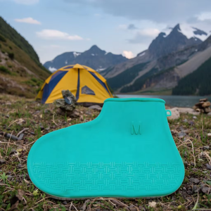 1 + זוג + שמיש + סיליקון + גשם + ציוד חיצוני + עמיד למים + נעליים + כיסויי + ללא להחליק + גשם + מגשם + ליחה + + מגשם + ימים - Product Image 5