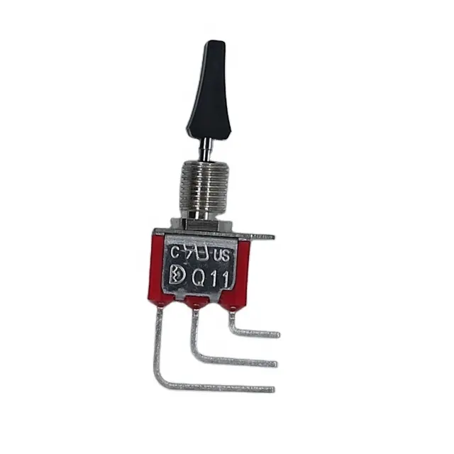 toggle switch 5 digits 5p flat dial 2.54mm pitch dip switch top dial red electronic components toggle & mini toggle dip switch