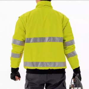 Kleding voor beveiligingspersoneel, lange mouwen, voor lente en herfst, reflecterend, werkkleding - Product Image 3