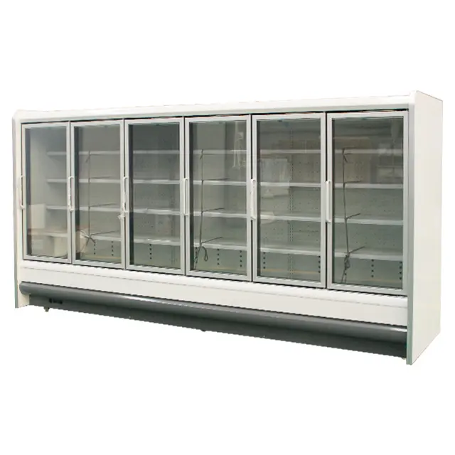 China manufacturer customized air curtain refrigerator/hot sale open chiller/vegetable refrigerator for supermarket