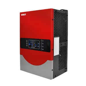 Solar inverter 6kva hybrid inverter built in MPPT solar charge controller 6000w solar power inverter