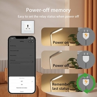 Prise murale intelligente SLS Zigbee Tuya, type universel 86x86mm, 16A, simple, panneau en verre, prise électrique
