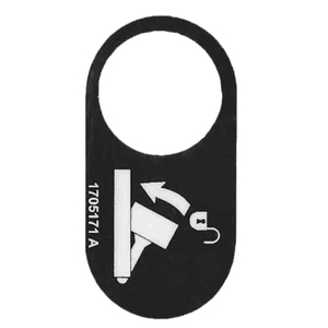 Decalcomania Aftermarket AWP per Parti di Piattaforme Aeree, Codice 1705171, per Sollevatori JLG 1250AJP 1500AJP 1100S 1200SJP 1350SJP - Product Image 2