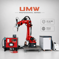Robot de soudage laser articulé à 6 axes UMW pour usine de tôlerie, vente en gros