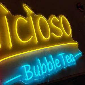 Thé au lait Boba Juicy <span class=keywords><strong>Bubble</strong></span> <span class=keywords><strong>Tea</strong></span> Enseigne au néon Enseigne lumineuse personnalisée Logo Led Signalisation <span class=keywords><strong>Bubble</strong></span> <span class=keywords><strong>Tea</strong></span> Enseigne au néon - Product Image 6