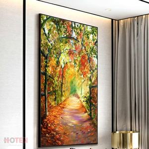 <span class=keywords><strong>ภาพ</strong></span><span class=keywords><strong>วาด</strong></span>สีน้ำมัน<span class=keywords><strong>วาด</strong></span>ด้วยมือที่ทันสมัยกำหนดเองภูมิทัศน์สวนสวยด้วย<span class=keywords><strong>ดอกไม้</strong></span>สำหรับห้องนั่งเล่นผ้าใบตกแต่งผนัง - Product Image 5