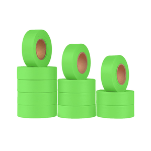 2 ''* 50m 높은 가시성 크리스마스 트리 일반 블루 하이킹 캠핑 리본 트레일 마킹 플래그 테이프 - Product Image 2