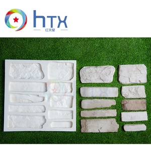 قوالب سيليكون مطاطية خرسانية للحجر الصناعي ثلاثي الأبعاد لتكسية الجدران بالأسمنت وصخور الرخام الاصطناعي - Product Image 3