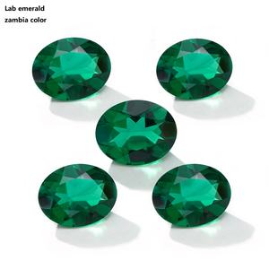 พลอยสังเคราะห์ทรงรีจากห้องปฏิบัติการ ยี่ห้อ Starsgem รุ่น Hydrothermal Emerald คุณภาพระดับแซมเบียและโคลอมเบีย - Product Image 3