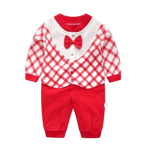 Mono de bebé de manga larga de nuevo estilo, ropa bonita de algodón para gatear, pijamas de primavera para recién nacidos-ODM al por mayor - Product Image 1