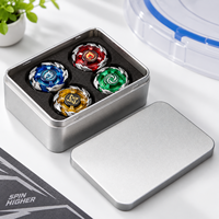 Boîte en étain personnalisée avec logo pour jeux de cartes, cristaux, outils rituels, souvenirs, cadeaux de boutique et projets d'emballage OEM ODM