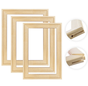 Sơn dầu khung tranh trang trí, rắn gỗ bên trong khung dải, khung nối kết hợp khung - Product Image 1