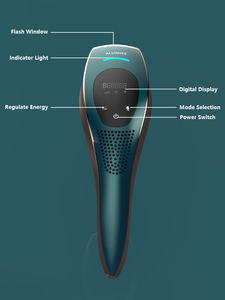 Kalıcı lazer epilasyon epilatör ev kullanımı safir buz soğutma ile ağrısız IPL epilasyon cihazı - Product Image 5