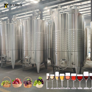 Fournisseur de la Chine TEKBREW Usine de transformation de vin rouge 500L Production d'équipement de vinification 1000 litres 2000l 3000L Prix de ferment de vin - Product Image 5