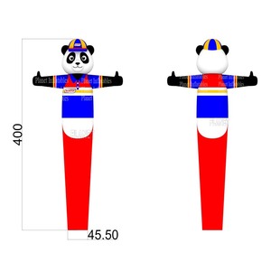 Danseur gonflable de décoration, jambe unique, <span class=keywords><strong>SkyTube</strong></span>, danseur aérien pour la publicité - Product Image 4