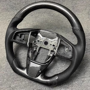 Volante Deportivo en Forma de D Personalizado en Oferta, Volante de Fibra de Carbono Forjado para <span class=keywords><strong>Honda</strong></span> <span class=keywords><strong>Civic</strong></span> Type R 10ª Generación Accord CRV XRV - Product Image 4