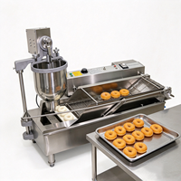 Macchina Completamente Automatica per la Produzione di Lokma e Piccole Palline di Ciambella, Friggitrice e Modellatrice per Uso Commerciale