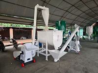 Machine à granulés d'aliments pour moutons et chèvres Kawise, moteur électrique, capacité de 300 kg/h, granulés de maïs, de soja et d'herbe, traitement des aliments pour animaux de ferme