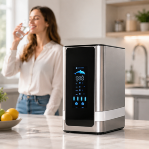 Système de traitement de l'eau par osmose inverse domestique sans réservoir CE ROHS 600GPD avec pompe haute performance et système de filtration 6 étapes (PPF+) - Product Image 1