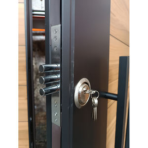 Puerta de acero, acero con acabado a mano, paneles personalizables y mecanismos de cierre silencioso, fusionando la opulencia con una seguridad inigualable - Product Image 4