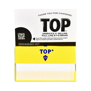 Papier à rouler classique personnalisé pour le style, largeur 88 mm, blanc, avec bobine en silicone classique, forme carrée, carnet de 50 feuilles, 50 pièces/paquet - Product Image 2