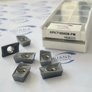 HUANA Carbide Inserts Milling Cutter Inserts APKT160408-PM ISO