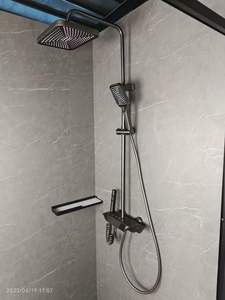Salle de bain tout-en-un préfabriquée, douche de luxe modulaire, kit complet portable pour intérieur avec toilettes - Product Image 5
