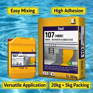 W-TOP- SEAI-107 Mortero impermeabilizante de dos componentes a base de <span class=keywords><strong>cemento</strong></span> modificado con polímeros, grado construcción - Azul Fuego - Product Image 2