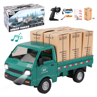 Modèle miniature de camion de transport amovible 1/16 2,4 GHz, voiture télécommandée, simulation de mini pick-up, jouet de camion RC