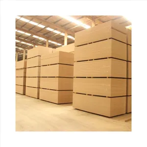 1220*2440*2.5mm raw MDF E0 glue for Europe market good quality from China manufacture PLAIN MDF BOARD
