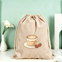 Pochette écologique simple à cordon de serrage réglable, sac polyvalent pour cadeaux d'entreprise, cadeaux de vacances, articles ménagers