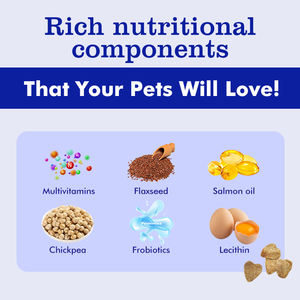 OEM 15-in-1 multivitaminico morbido mastica per cani cibo per animali domestici erbe probiotici integratore masticabile per la salute della pelle di intestino cura del cuore - Product Image 3