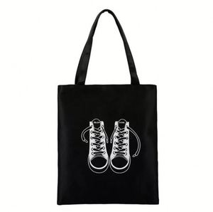 Eco Friendly Reusable Designer Cloth Canvas Cotton Shopping Tote <b>Bag</b> With Custom Logo Printed - Product Image 1
