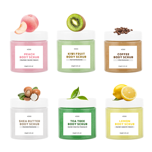 Marque privée, naturel, biologique, végétalien, blanchissant, hydratant, exfoliant, beurre de karité, théier, pêche, café, citron, <span class=keywords><strong>kiwi</strong></span>, sel de mer - Product Image 6