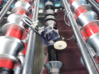 Máquina de fabricación de techos de metal corrugado