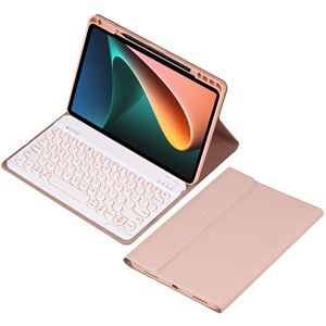 Teclado retroiluminado para <span class=keywords><strong>Xiaomi</strong></span> Mi <span class=keywords><strong>Pad</strong></span> <span class=keywords><strong>5</strong></span> pro, funda para tableta, teclado inalámbrico 11, funda para Mi <span class=keywords><strong>Pad</strong></span> <span class=keywords><strong>5</strong></span> con portalápices - Product Image 4