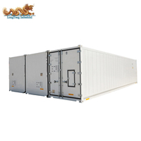 Conteneur frigorifique mobile extérieur combiné de 40 pieds pour le transport de produits frais et de médicaments