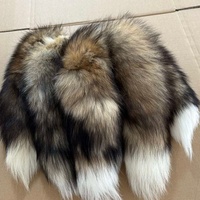 Vente en gros de porte-clés décoratifs de haute qualité de la marque Libi, style streetwear, grande queue de renard moelleuse, personnalisable, quatre saisons