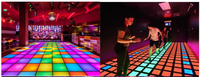 Dalles de sol interactives LED pour jeux, capteur de pression, lumière RGB 30x30cm pour scène, événement, salle de jeux, aire de jeux, location