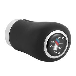 Poignée de levier de vitesses BMW 5/6 vitesses en cuir avec logo M, ergonomique, pour boîte de vitesses manuelle - Product Image 2