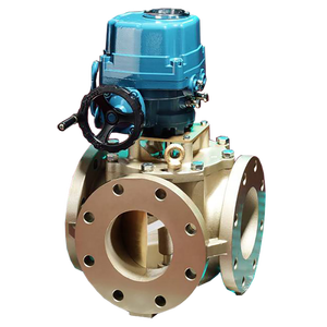 Vannes de régulation de température à bille robustes à 3 voies AMOT GEF GG GPD, extrémités à bride, certifiées CE pour la production d'énergie marine - Product Image 3