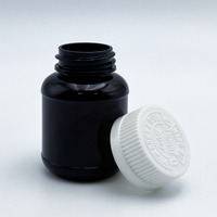 Envases Farmacéuticos con Tapón de Rosca para Productos de Medicina Industrial y Salud, Cápsulas de Caramelos, Botellas de Plástico con Forma de Cilindro