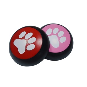 Precio Especial, Stock de Fábrica, Botón de Grabación de Huellas de Patas de Mascotas de Plástico, Funciona con Batería, Comunicación Interactiva para Perros y Gatos - Product Image 3