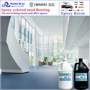 <span class=keywords><strong>Mortier</strong></span> époxy pré-mélangé de couleur personnalisée pour revêtements de sol lourds, système de revêtement de sol époxy <span class=keywords><strong>à</strong></span> base de sable de quartz coloré prêt <span class=keywords><strong>à</strong></span> appliquer - Product Image 3