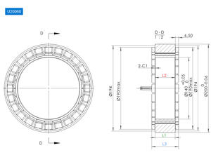 Motor de Torque de Accionamiento Directo Personalizado con Diámetro Exterior de 76 mm, Altura de 18 mm, 0.89-2.2 Nm, para Piezas de Dispositivos Médicos - Product Image 6
