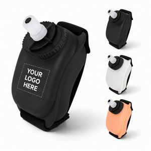 Botella de Agua Deportiva con Logotipo Personalizado, Brazalete de Silicona para Correr, Botella de Hidratación para Maratón, Ciclismo y Gimnasio - Product Image 1
