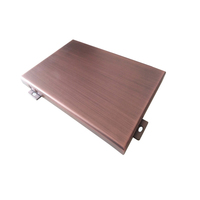 Panneau de recouvrement de façade en aluminium au design moderne plaque de placage en aluminium perforé pour immeuble de bureaux